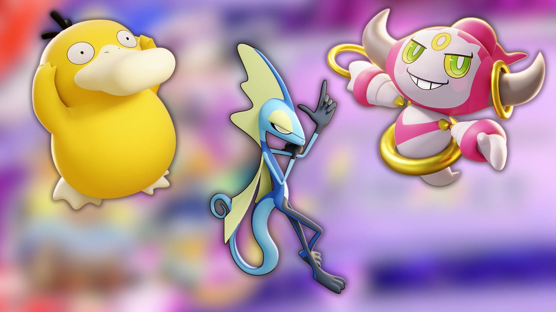 Pokemon that recieved few adjustments this Pokemon Unite update (Image via The Pokemon Company)